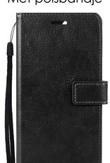 NoXx Hoes Geschikt voor iPhone 14 Pro Max Hoesje Book Case Hoes Flip Cover Wallet Bookcase - Zwart