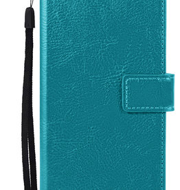 Nomfy iPhone 14 Pro Max Hoesje Bookcase - Turquoise