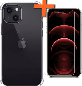 Nomfy iPhone 14 Mini Hoesje Shockproof Met Screenprotector