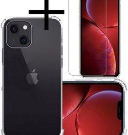 NoXx NoXx iPhone 14 Mini Hoesje Shockproof Met Screenprotector Met Dichte Notch