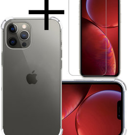 NoXx NoXx iPhone 14 Pro Max Hoesje Shockproof Met Screenprotector Met Dichte Notch