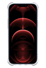 Hoes voor iPhone 14 Plus Hoesje Shockproof Met Screenprotector - Hoes voor iPhone 14 Plus Shock Proof Case Met Beschermglas - Transparant