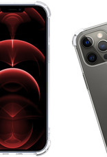 Hoes voor iPhone 14 Pro Max Hoesje Shockproof Met Screenprotector - Hoes voor iPhone 14 Pro Max Shock Proof Case Met Beschermglas - Transparant