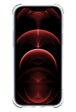 Nomfy Hoes voor iPhone 14 Pro Max Hoesje Shock Proof Pashouder - Hoes voor iPhone 14 Pro Max Hoes Case Shock Pasjeshouder - Transparant