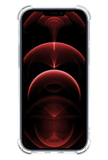 Nomfy Hoes voor iPhone 14 Hoesje Pasjeshouder Met Screenprotector - Hoes voor iPhone 14 Screen Protector Tempered Glass - Hoes voor iPhone 14 Transparant Transparant Pas Houder Met Beschermglas