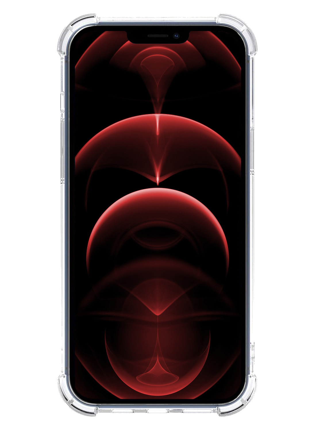 Nomfy Hoesje Geschikt voor iPhone 14 Hoesje Pasjeshouder Shockproof Pas Houder Met 2x Screenprotector - Hoesje Geschikt voor iPhone 14 Hoes Met Kaarthouder - Transparant