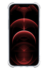 Nomfy Hoesje Geschikt voor iPhone 14 Pro Max Hoesje Pasjeshouder Shockproof Pas Houder Met Screenprotector - Hoesje Geschikt voor iPhone 14 Pro Max Hoes Met Kaarthouder - Transparant