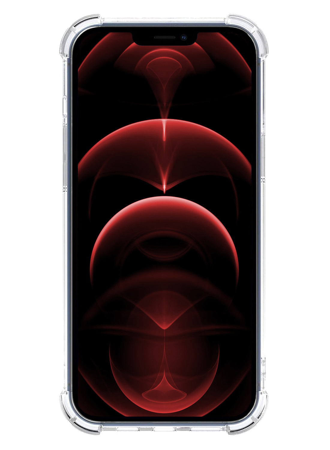 Nomfy Hoesje Geschikt voor iPhone 14 Pro Max Hoesje Pasjeshouder Shockproof Pas Houder Met 2x Screenprotector - Hoesje Geschikt voor iPhone 14 Pro Max Hoes Met Kaarthouder - Transparant