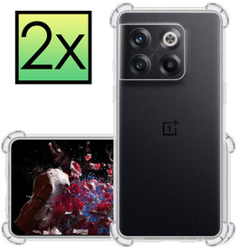 NoXx NoXx OnePlus 10T Hoesje Shockproof - Transparant - 2 PACK