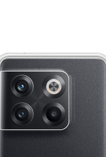 NoXx Hoes Geschikt voor OnePlus 10T Hoesje Cover Siliconen Back Case Hoes - Transparant - 2x