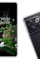 Nomfy Hoesje Geschikt voor OnePlus 10T Hoesje Siliconen Cover Case - Hoes Geschikt voor OnePlus 10T Hoes Back Case - Transparant