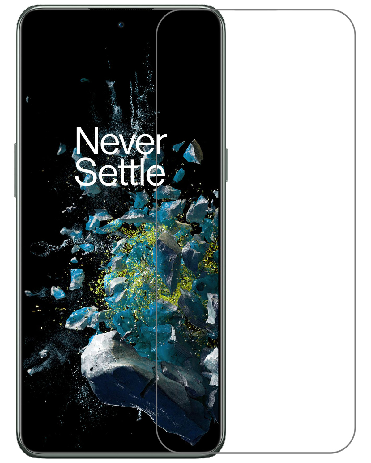 NoXx Screenprotector Geschikt voor OnePlus 10T Screenprotector Tempered Glass Gehard Glas Beschermglas