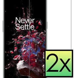 NoXx OnePlus 10T Screenprotector Glas - 2 PACK