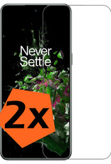 Nomfy Screenprotector Geschikt voor OnePlus 10T Screenprotector Bescherm Glas Tempered Glass - Screenprotector Geschikt voor OnePlus 10T Screen Protector - 2 PACK