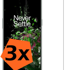 Nomfy OnePlus 10T Screenprotector Glas - 3 PACK