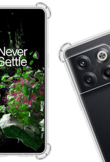 OnePlus 10T Hoesje Shock Proof Cover Case Shockproof Met Screenprotector - OnePlus 10T Transparant Shock Proof Back Case