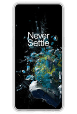 BASEY. Hoes Geschikt voor OnePlus 10T Hoesje Siliconen Back Cover Case Met 2x Screenprotector - Hoesje Geschikt voor OnePlus 10T Hoes Cover Hoesje - Transparant