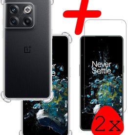 BASEY. BASEY. OnePlus 10T Hoesje Shockproof Met 2x Screenprotector