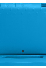 Nomfy Hoes Geschikt voor iPad 10.2 2020 Hoes Bumper Kindvriendelijk Kids Case Kinderhoes - Hoesje Geschikt voor iPad 8 Hoesje Shockproof Cover Hoes - Blauw