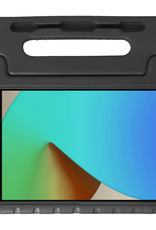 BASEY. Hoesje Geschikt voor iPad 10.2 2021 Hoesje Kinder Hoes Shockproof Kinderhoes Met Screenprotector - Kindvriendelijk Hoesje Geschikt voor iPad 9 Hoes Kids Case - Zwart