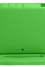 Nomfy Hoes Geschikt voor iPad 10.2 2021 Hoes Bumper Kindvriendelijk Kids Case Kinderhoes Met Screenprotector - Hoesje Geschikt voor iPad 9 Hoesje Shockproof Cover Hoes - Groen