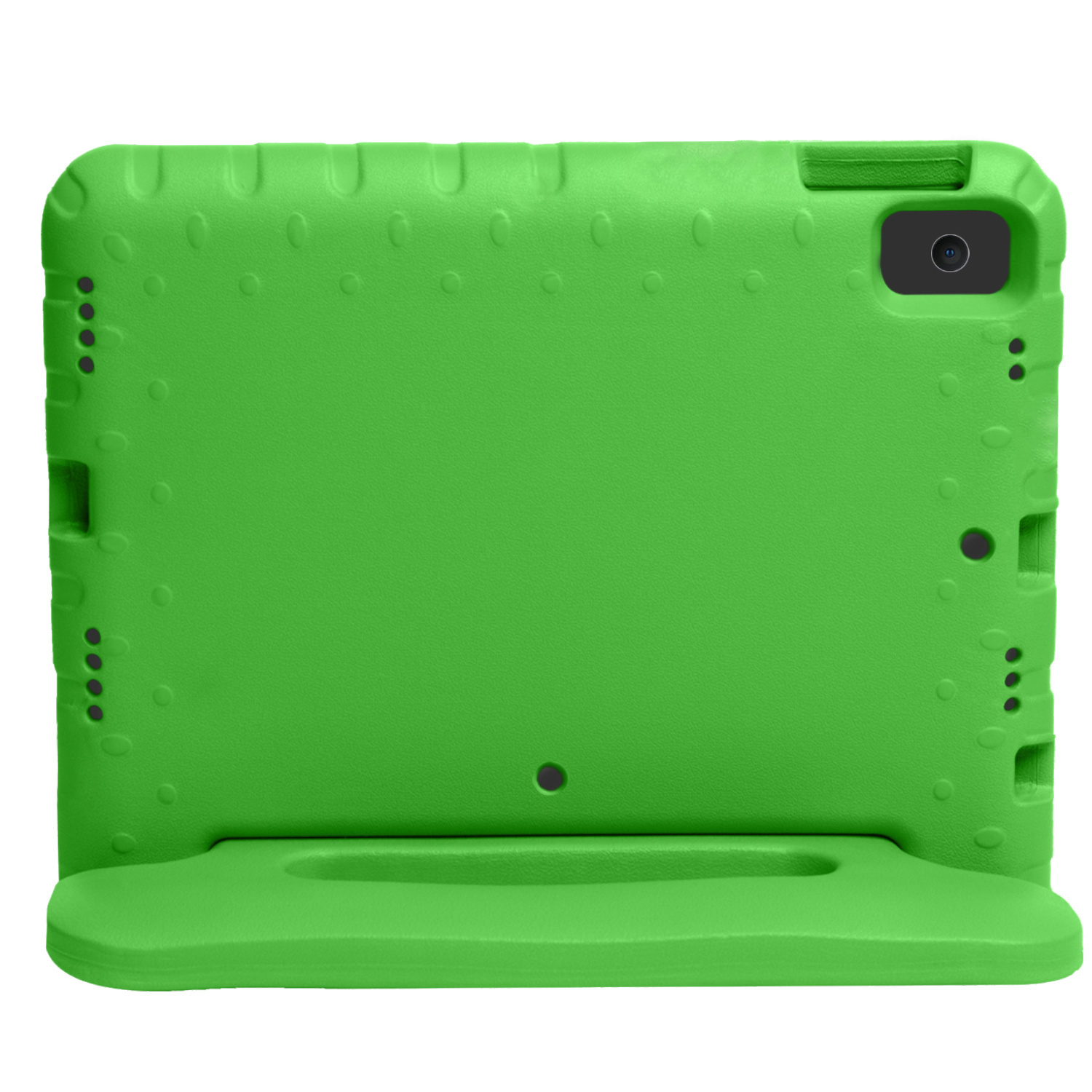 NoXx Hoesje Geschikt voor iPad 10.2 2019 Hoesje Kinderhoes Shockproof Hoes Kids Case Met 2x Screenprotector - Groen