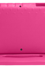 Nomfy Hoes Geschikt voor iPad 10.2 2019 Hoes Bumper Kindvriendelijk Kids Case Kinderhoes Met 2x Screenprotector - Hoesje Geschikt voor iPad 7 Hoesje Shockproof Cover Hoes - Roze