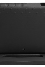 Nomfy Hoes Geschikt voor iPad 10.2 2020 Hoes Bumper Kindvriendelijk Kids Case Kinderhoes Met 2x Screenprotector - Hoesje Geschikt voor iPad 8 Hoesje Shockproof Cover Hoes - Zwart