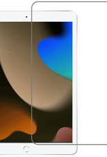 iPad 10.2 2021 Hoesje Kinderhoes Shockproof Cover Case Met 2x Screenprotector - Oranje