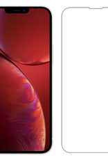 NoXx Hoes voor iPhone 14 Hoes Back Cover Siliconen Hoes Back Cover En 2x Screenprotector Glas Dichte Notch - Grijs