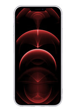 Nomfy Hoesje Geschikt voor iPhone 14 Plus Hoesje Siliconen Cover Case Met Screenprotector - Hoes Geschikt voor iPhone 14 Plus Hoes Back Case - Transparant