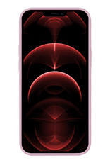 Nomfy Hoesje Geschikt voor iPhone 14 Pro Max Hoesje Siliconen Cover Case Met 2x Screenprotector - Hoes Geschikt voor iPhone 14 Pro Max Hoes Back Case - Lila