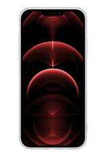 Nomfy Hoesje Geschikt voor iPhone 14 Pro Max Hoesje Siliconen Cover Case Met 2x Screenprotector - Hoes Geschikt voor iPhone 14 Pro Max Hoes Back Case - Transparant