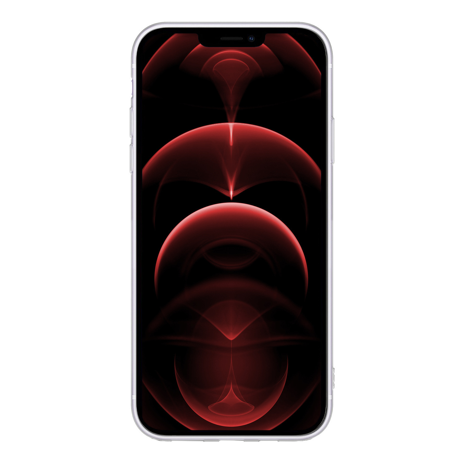 Nomfy Hoesje Geschikt voor iPhone 14 Pro Max Hoesje Siliconen Cover Case Met 2x Screenprotector - Hoes Geschikt voor iPhone 14 Pro Max Hoes Back Case - Transparant