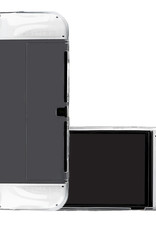 NoXx Hoesje Geschikt voor Nintendo Switch OLED Case Hoes Hard Cover Schokbestendig - Hoes Geschikt voor Nintendo Switch OLED Hoes - Transparant