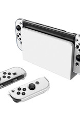 Hoesje Geschikt voor Nintendo Switch OLED Beschermhoes Transparant Geschikt voor Nintendo Switch OLED hoes Transparant
