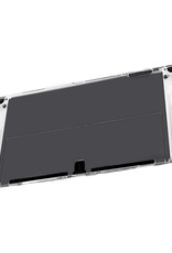 Nomfy Hoesje Geschikt voor Nintendo Switch OLED Hoes Bescherm Case Hardcover Shockproof - Hoes Geschikt voor Nintendo Switch OLED Case - Transparant