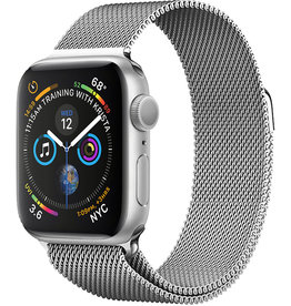 Nomfy Nomfy Apple Watch SE Bandje Milanees (40 mm) - Zilver