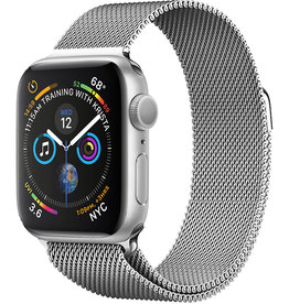 Nomfy Nomfy Apple Watch 8 Bandje Milanees (45 mm) - Zilver