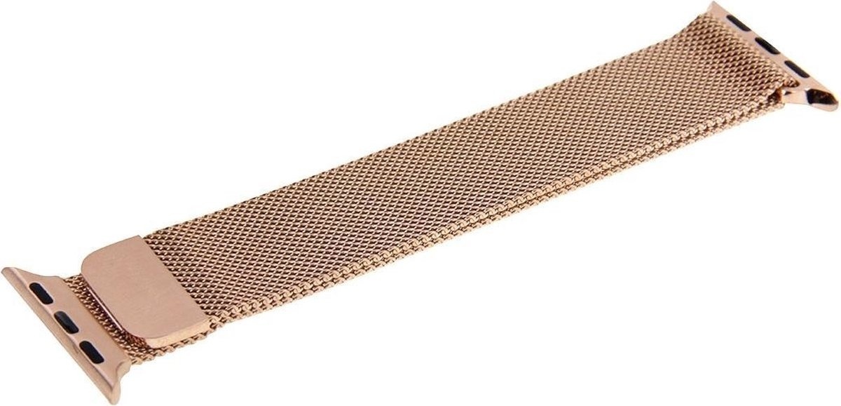 Nomfy Milanees Horlogebandje Geschikt voor 8 45 mm Band Milanees - Bandje Geschikt voor 8 45 mm Bandje Milanees - Rose Goud