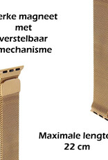 Nomfy Milanees Horlogebandje Geschikt voor 8 41 mm Band Milanees - Bandje Geschikt voor 8 41 mm Bandje Milanees - Goud