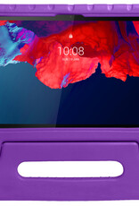 BASEY. Hoesje Geschikt voor Lenovo Tab P11 Plus Hoesje Kinder Hoes Shockproof Kinderhoes - Kindvriendelijk Hoesje Geschikt voor Lenovo Tab P11 Plus Hoes Kids Case - Paars