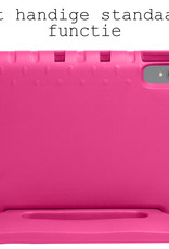 BASEY. Hoesje Geschikt voor Lenovo Tab P11 Plus Hoesje Kinder Hoes Shockproof Kinderhoes - Kindvriendelijk Hoesje Geschikt voor Lenovo Tab P11 Plus Hoes Kids Case - Roze