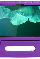 NoXx Hoesje Geschikt voor Lenovo Tab P11 Plus Hoesje Kinderhoes Shockproof Hoes Kids Case - Paars