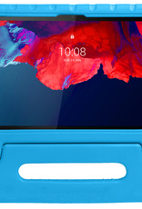 BASEY. Hoesje Geschikt voor Lenovo Tab P11 Plus Hoesje Kinder Hoes Shockproof Kinderhoes Met 2x Screenprotector - Kindvriendelijk Hoesje Geschikt voor Lenovo Tab P11 Plus Hoes Kids Case - Blauw