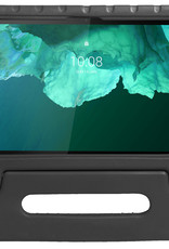 NoXx Hoesje Geschikt voor Lenovo Tab P11 Plus Hoesje Kinderhoes Shockproof Hoes Kids Case Met Screenprotector - Zwart