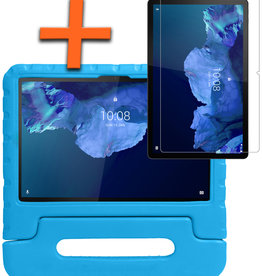 Nomfy Nomfy Lenovo Tab P11 Plus Kinderhoes Met Screenprotector - Blauw