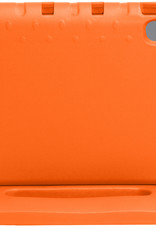 Nomfy Hoes Geschikt voor Lenovo Tab P11 Plus Hoes Bumper Kindvriendelijk Kids Case Kinderhoes Met Screenprotector - Hoesje Geschikt voor Lenovo Tab P11 Plus Hoesje Shockproof Cover Hoes - Oranje