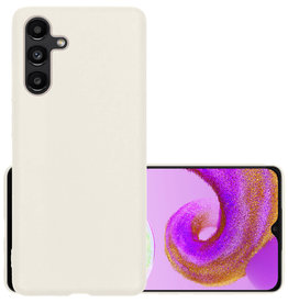 NoXx NoXx Samsung Galaxy A04s Hoesje Siliconen - Wit