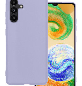 BASEY. BASEY. Samsung Galaxy A04s Hoesje Siliconen - Lila
